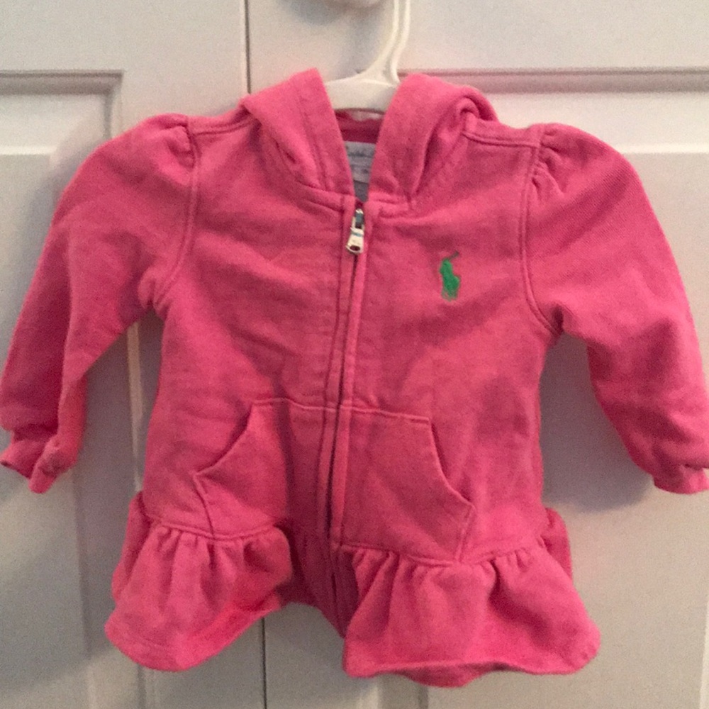 Baby girls Ralph Lauren sweatshirt